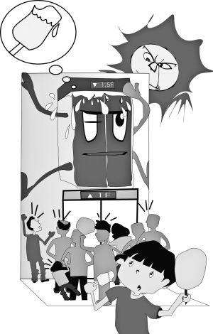 电梯高温 装空调给电梯机房降温