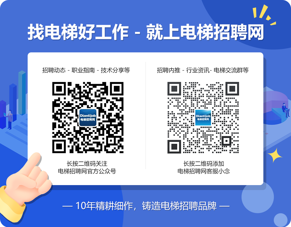 电梯招聘网二维码